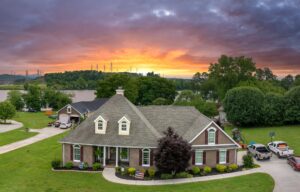 Side-by-side comparison of a newly constructed custom home and an existing home in East Tennessee.